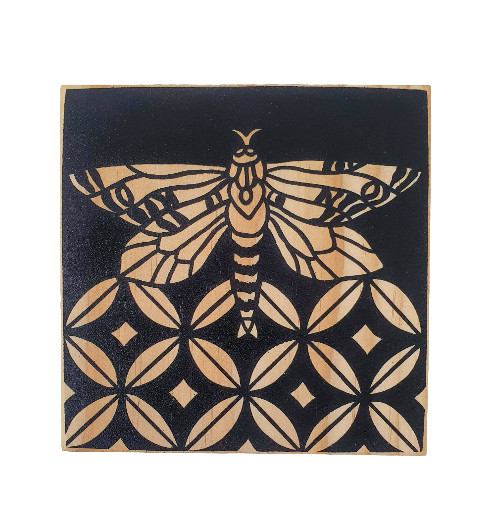 Puriri Moth ArtBlock