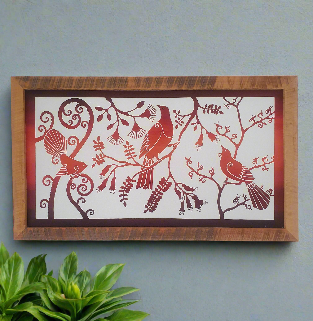 XL Tui, Kereru, Fantail