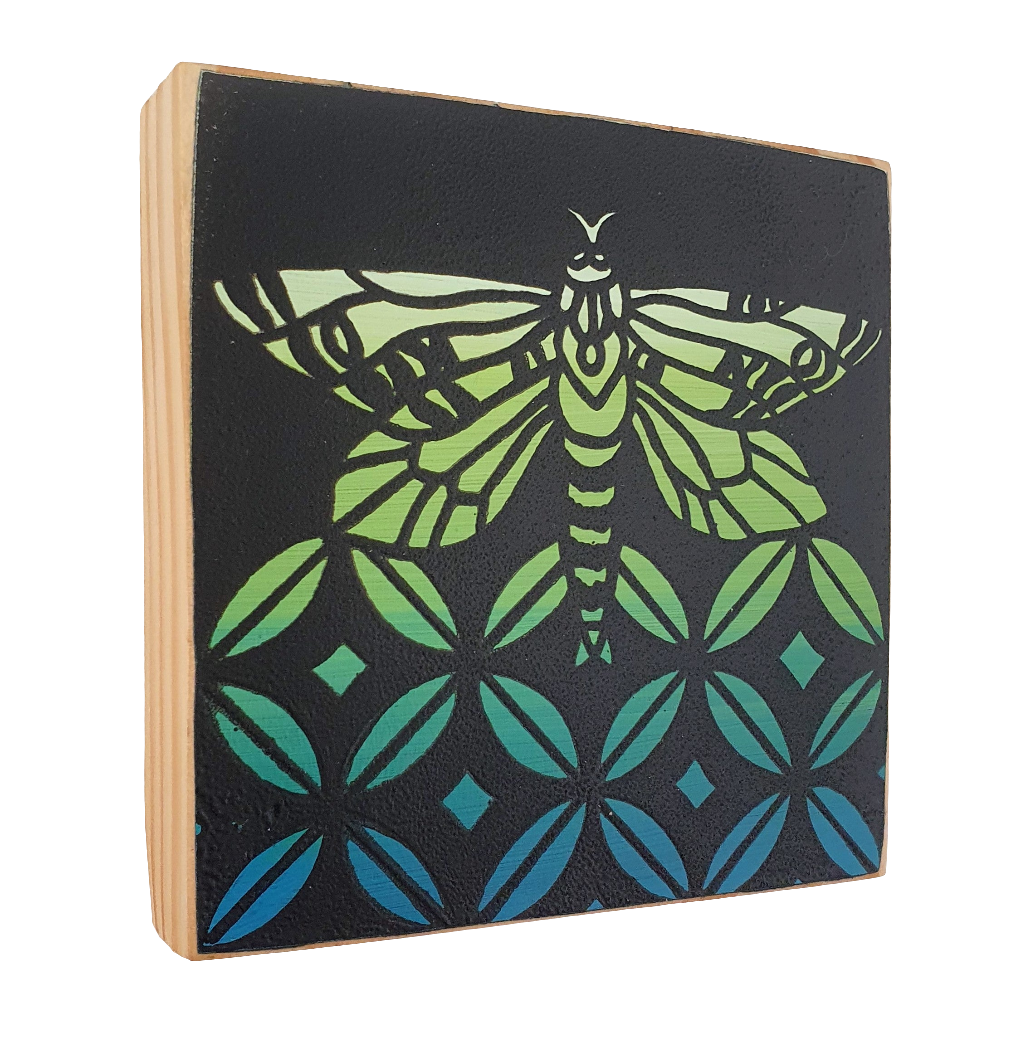 Puriri Moth ArtBlock