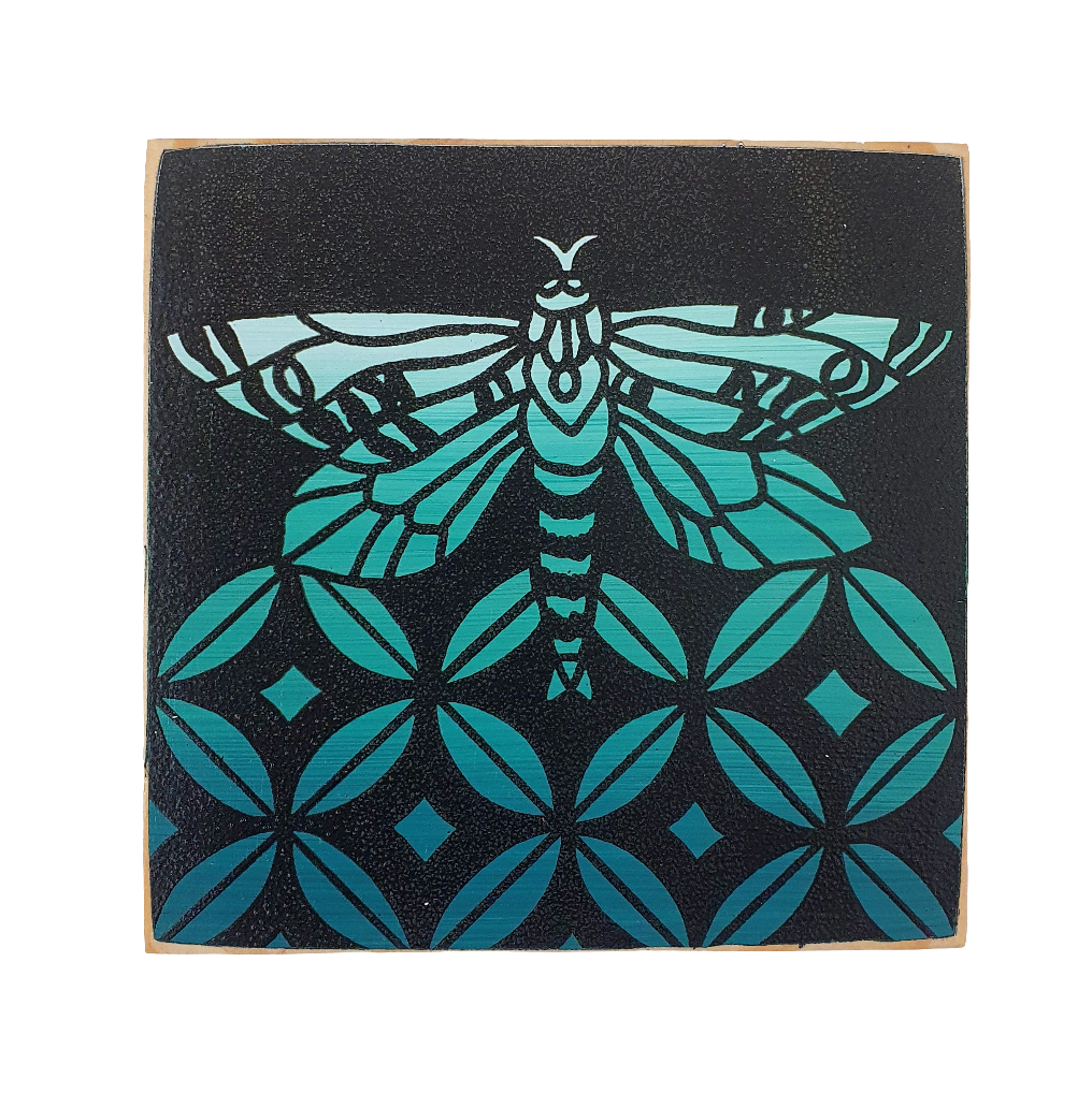 Puriri Moth ArtBlock