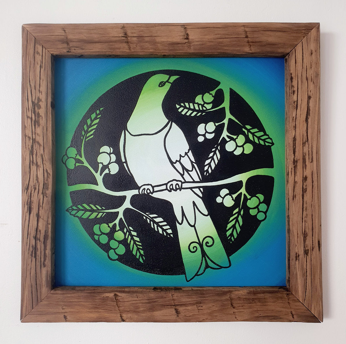 Kereru Framed