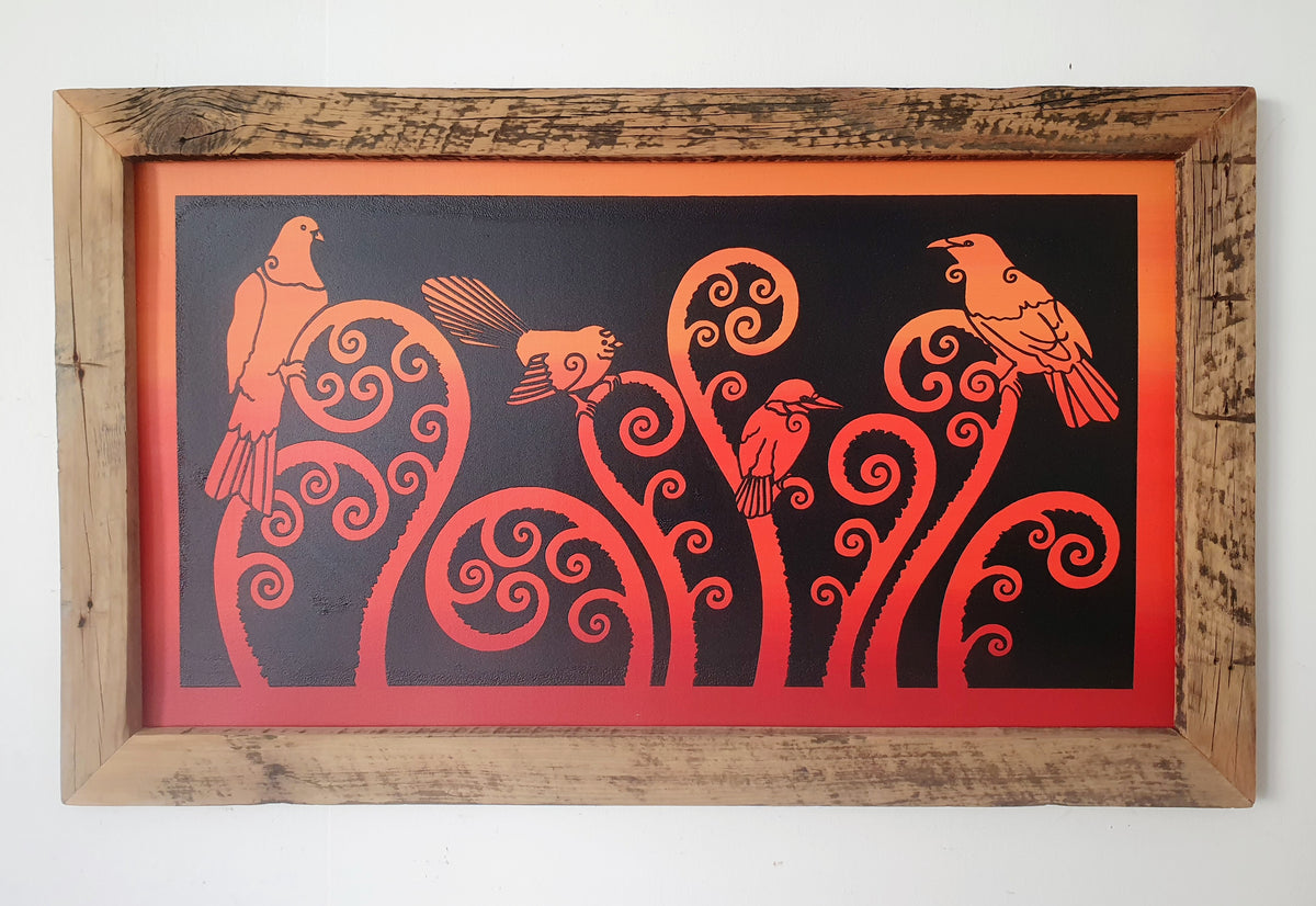 Birds on Ponga