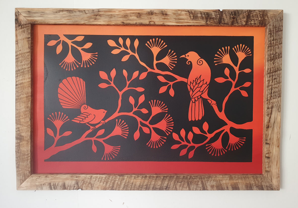Fantail and Tui