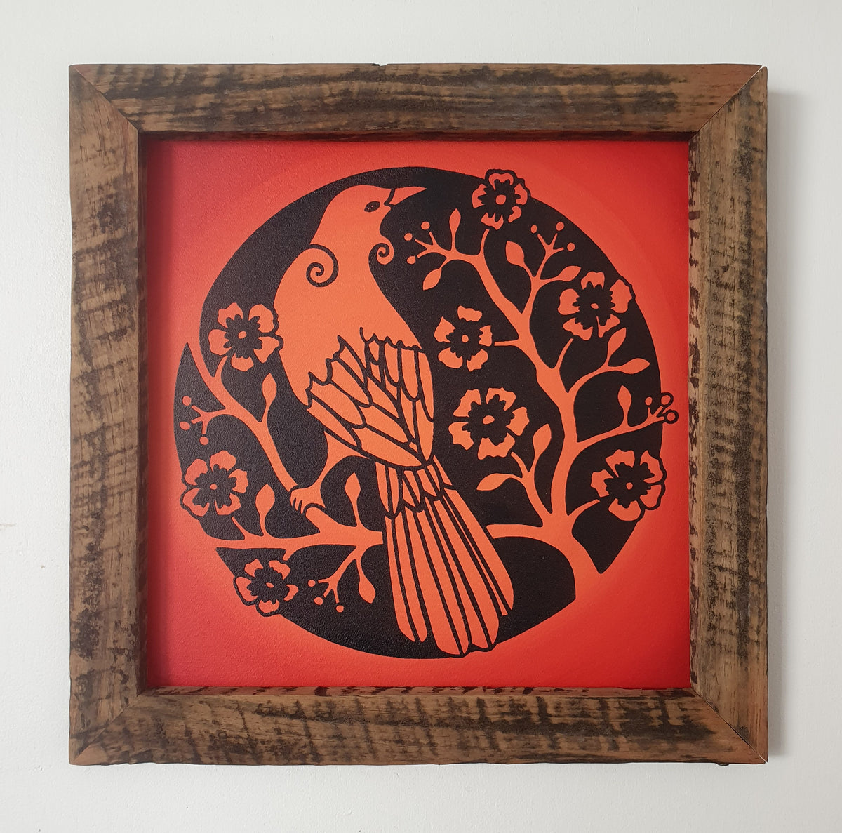 Tui and Manuka Framed